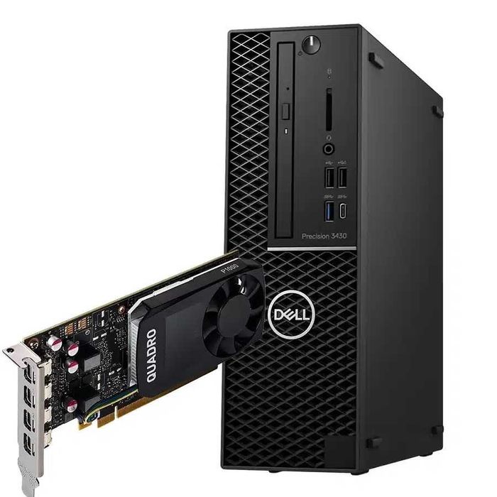 Computador workstation DELL Precision 3430 SFF Xeon P1000 (4 cores)