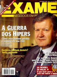 Soares dos Santos da Jerónimo Martins em capa da Exame 42 de 1992