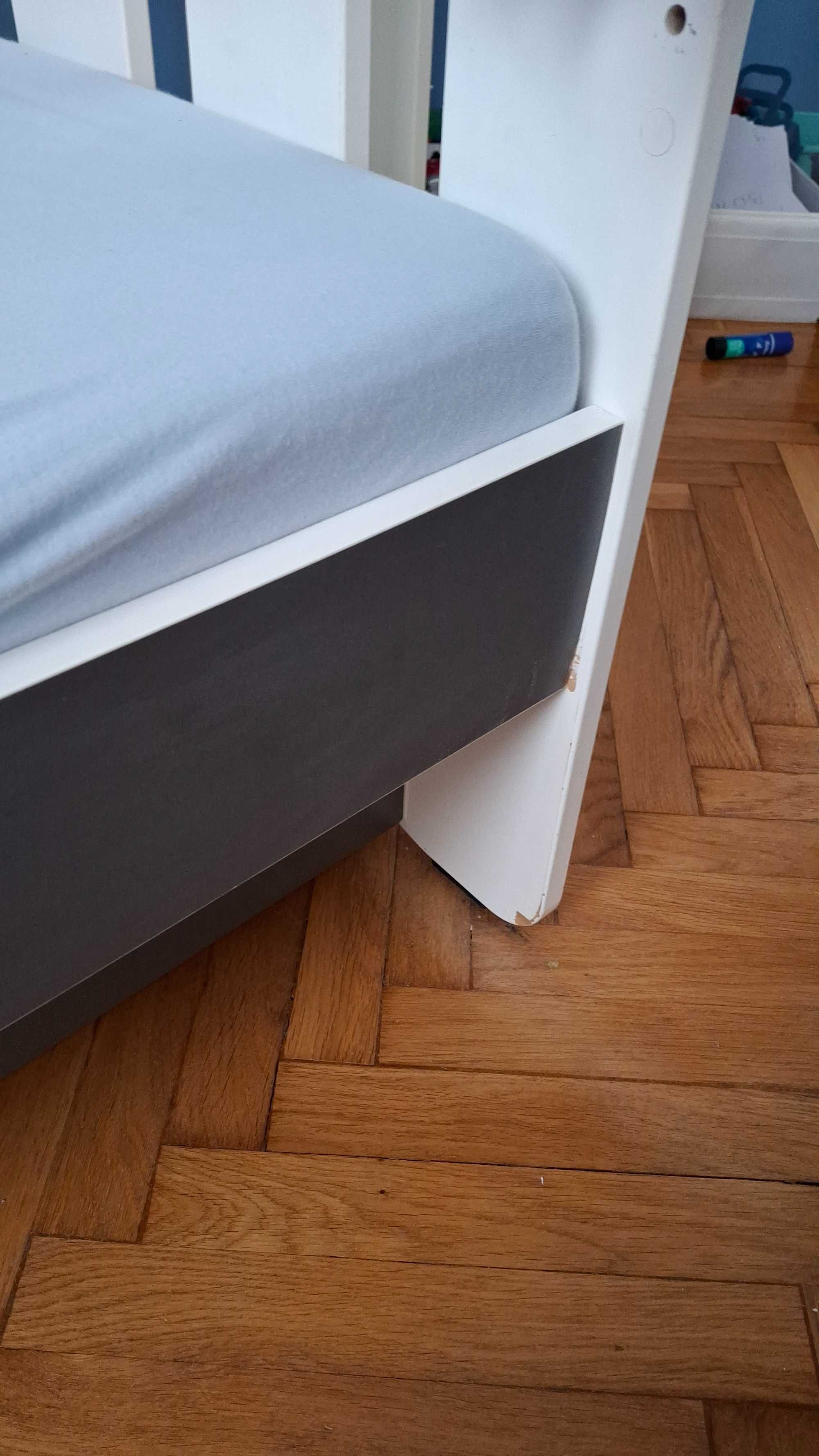 Łózko dziecięce  z szufladą do pokoju dziecka