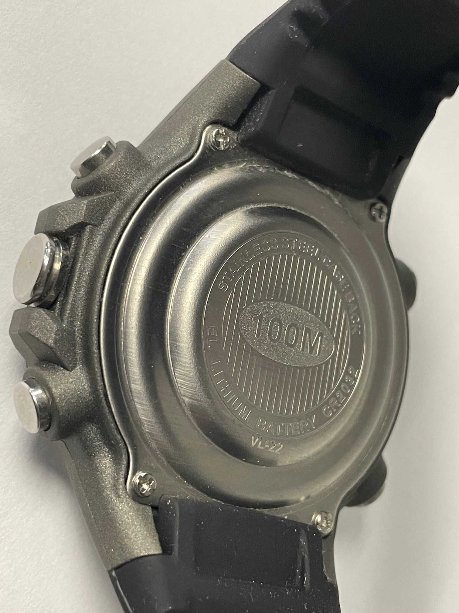 Zegarek XONIX DualTime Duży Wodoszczelny