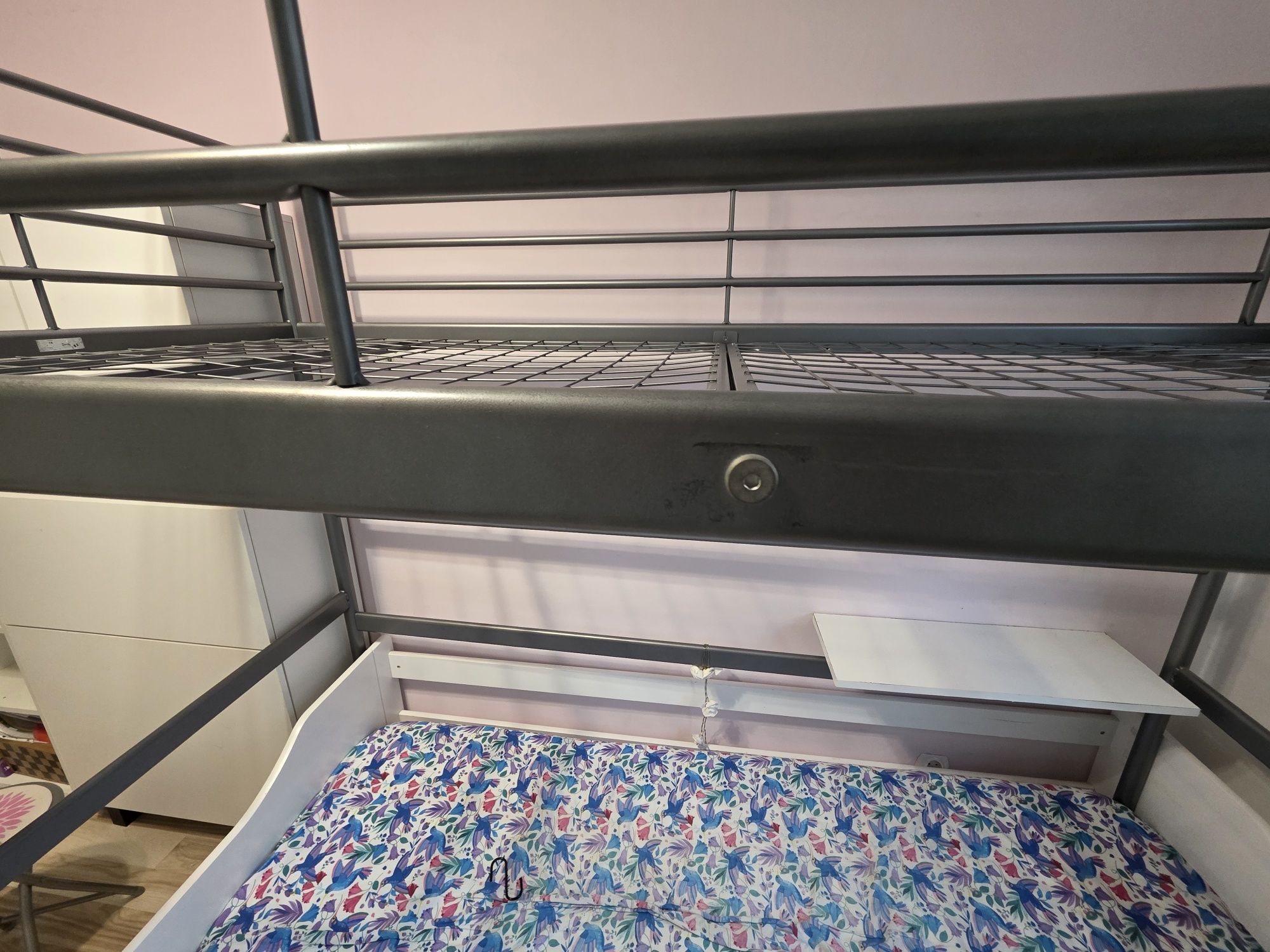 Rama łóżka Ikea metalowa