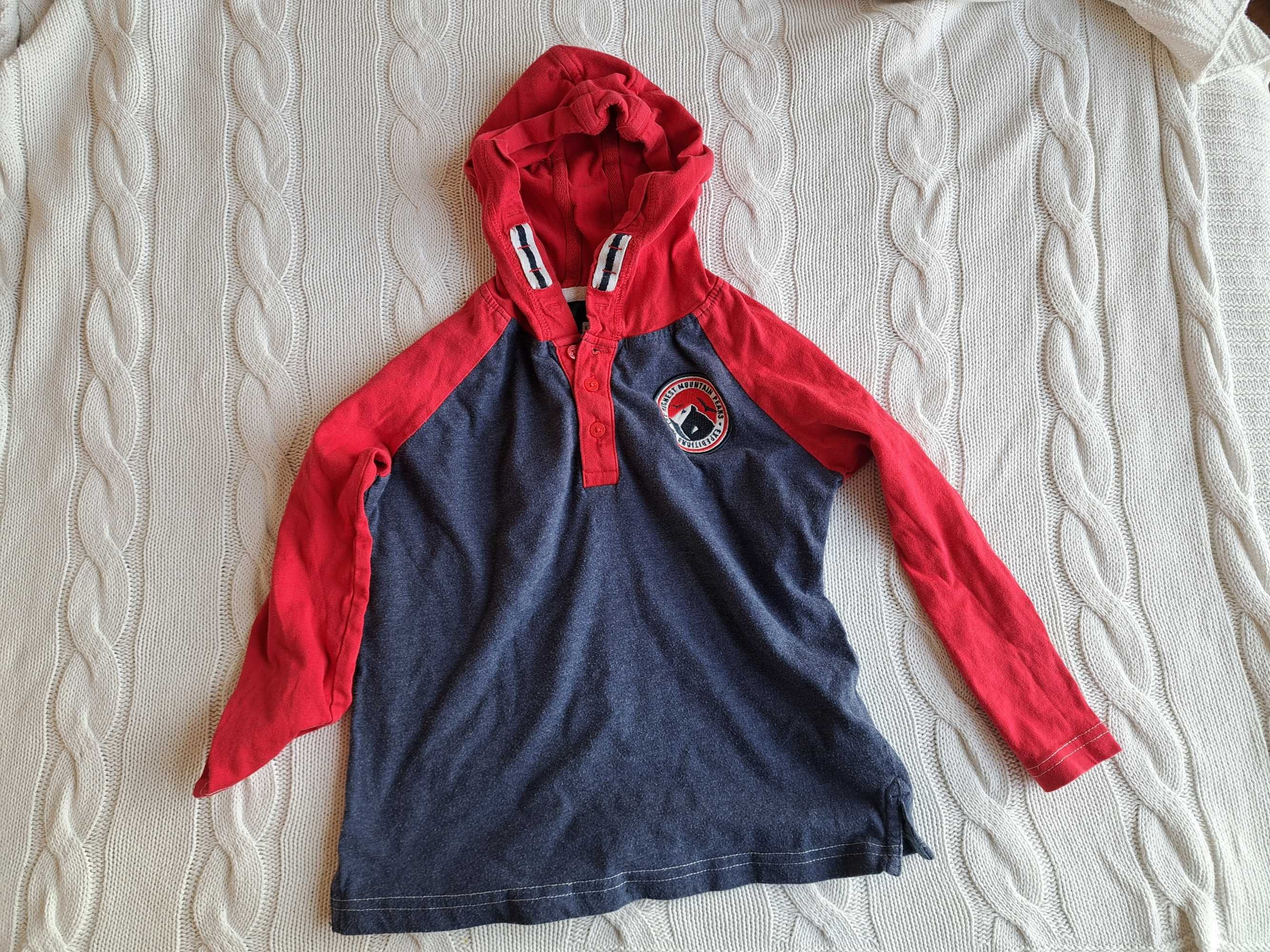 Bluza cienka z kapturem, Lupilu rozm.110