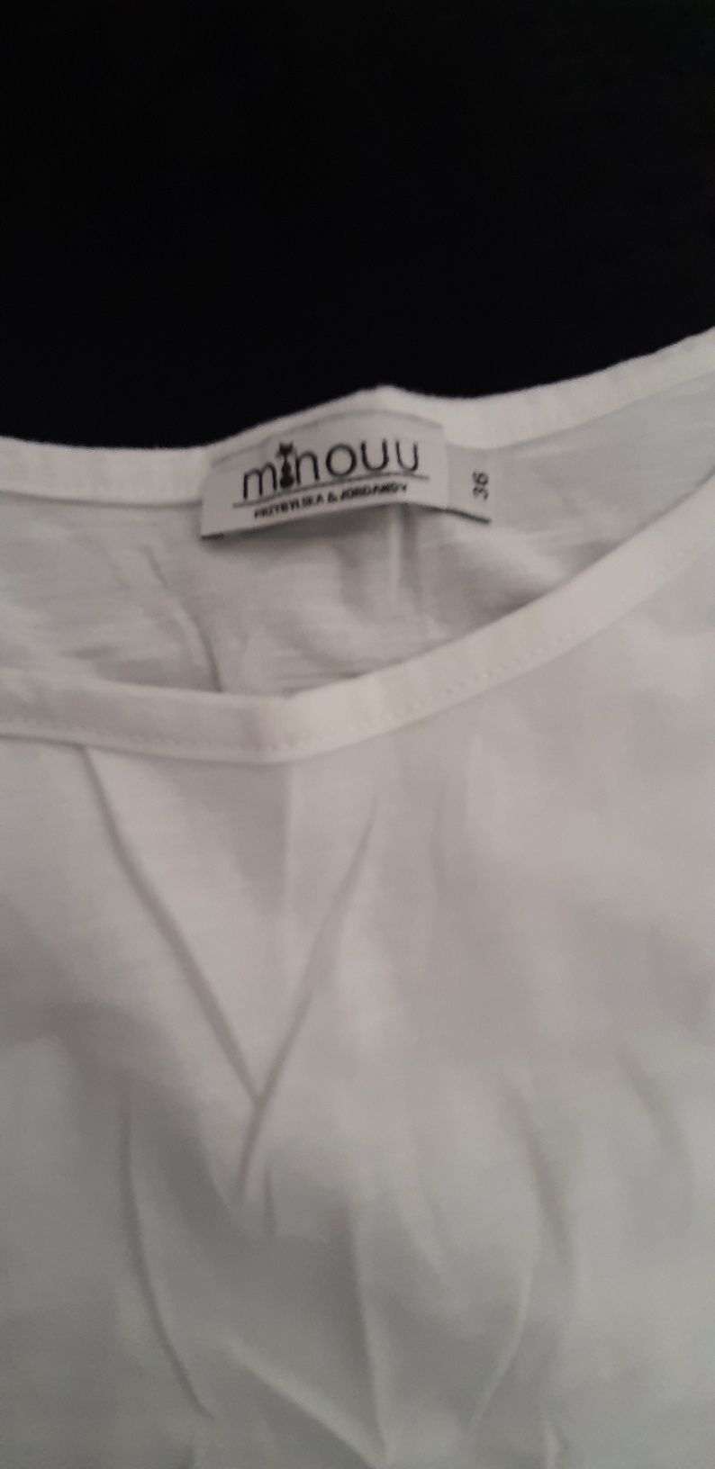 Tunika minouu biała