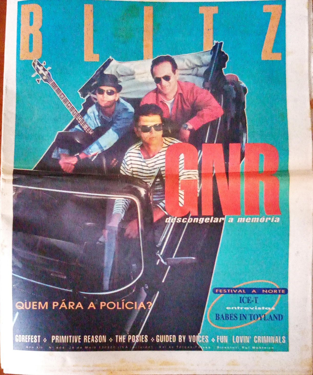 Jornais BLITZ - Anos 98/99/00