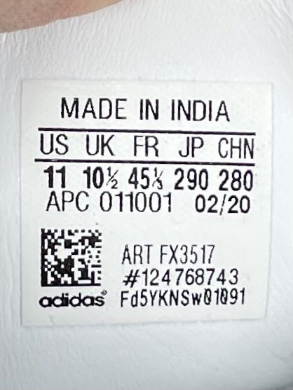 Adidas stan smith кроссовки кеды 45 размер кожаные белые оригинал