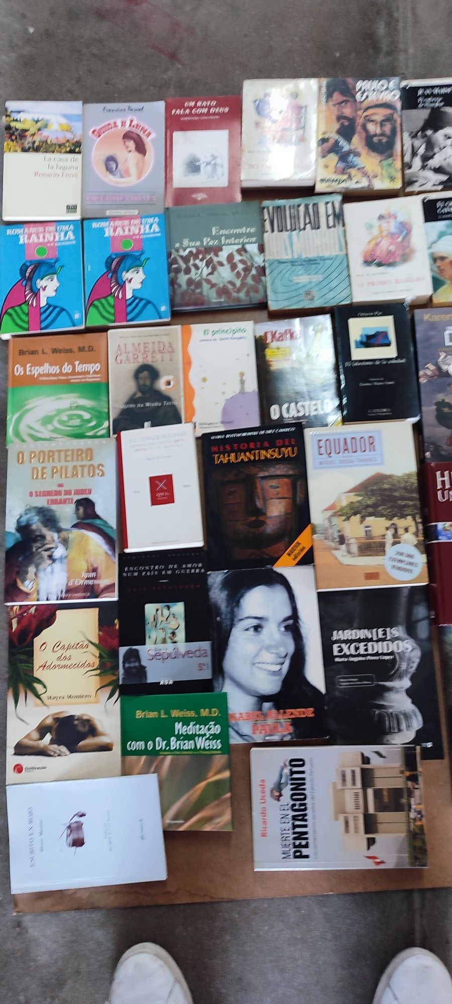 Vendo conjunto de livros tudo 25e