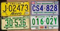 Номерной знак автомобильный номер Канада Canada license plate