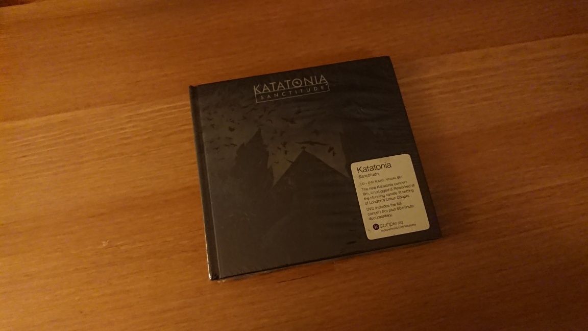 Katatonia Sanctitude CD+DVD *NOWA* 2015 Folia Mediabook Kscope UNIKAT