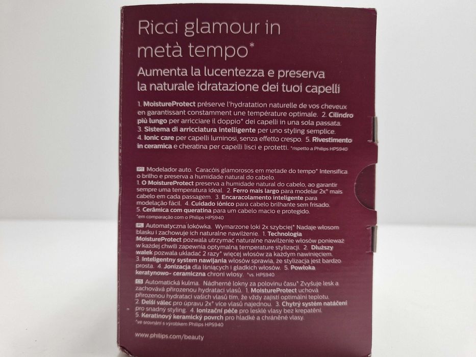 Lokówka automatyczna Philips Series 8000 Senseiq BHB887/00