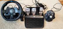 Kierownica logitech G923 + shifter praktycznie nowa!