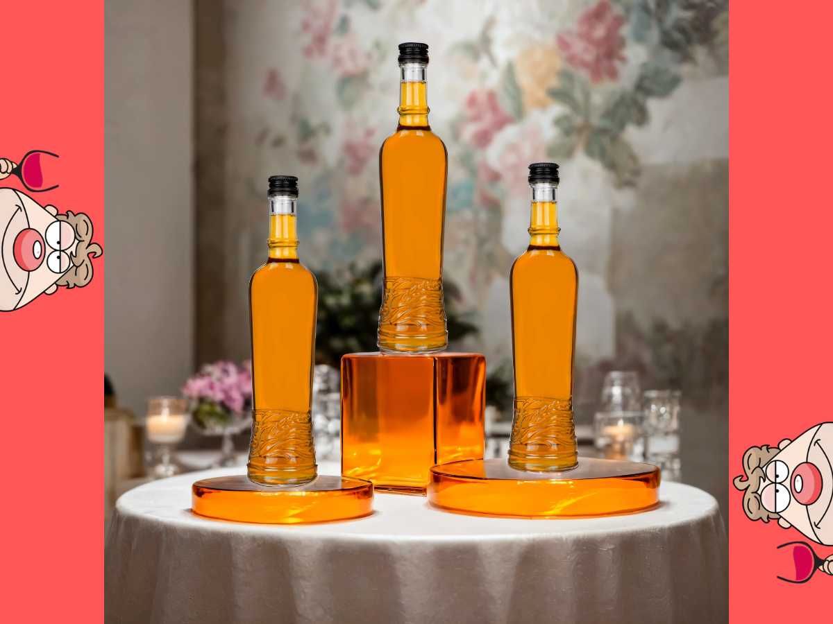 Zestaw 10 sztuk Butelka szklana Toast 500 ml na zakrętkę