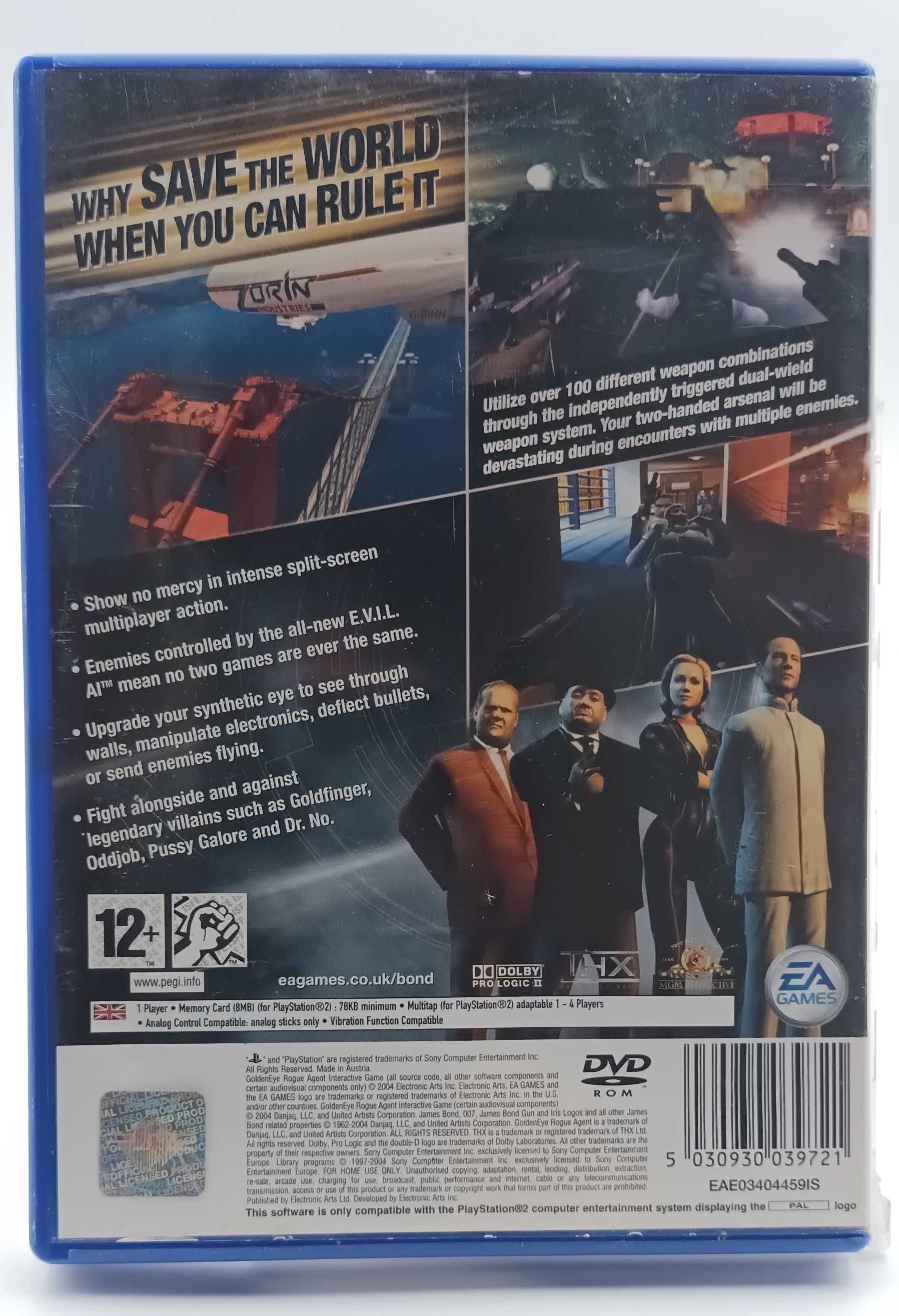 GoldenEye: Rogue Agent PS2