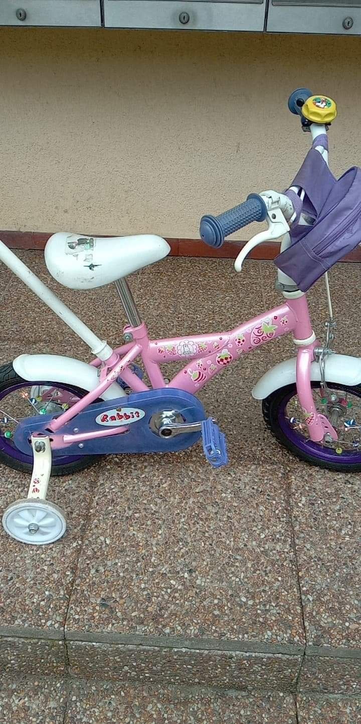 Rowerek 12" dla dziewczynki