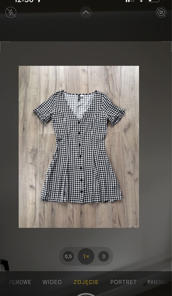 Nowa wiskozowa sukienka H&M 34 / 36
