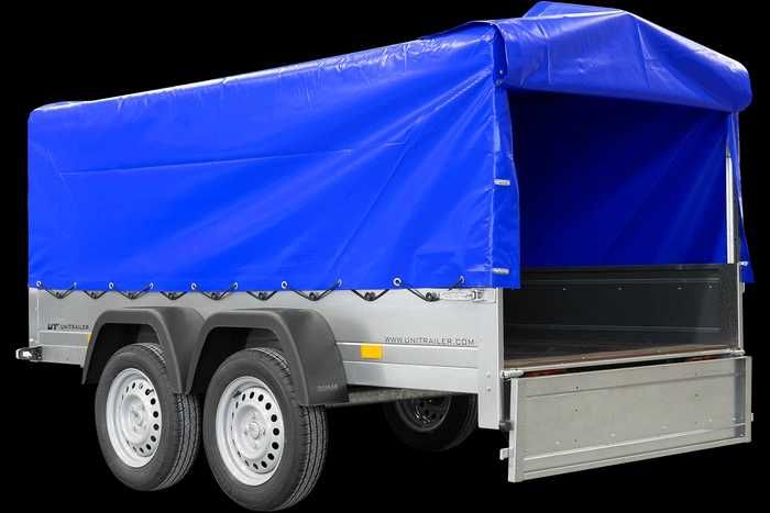 Przyczepka 264x125 UNITRAILER GARDEN 264/2KIPP ze stelażem i pokrowcem