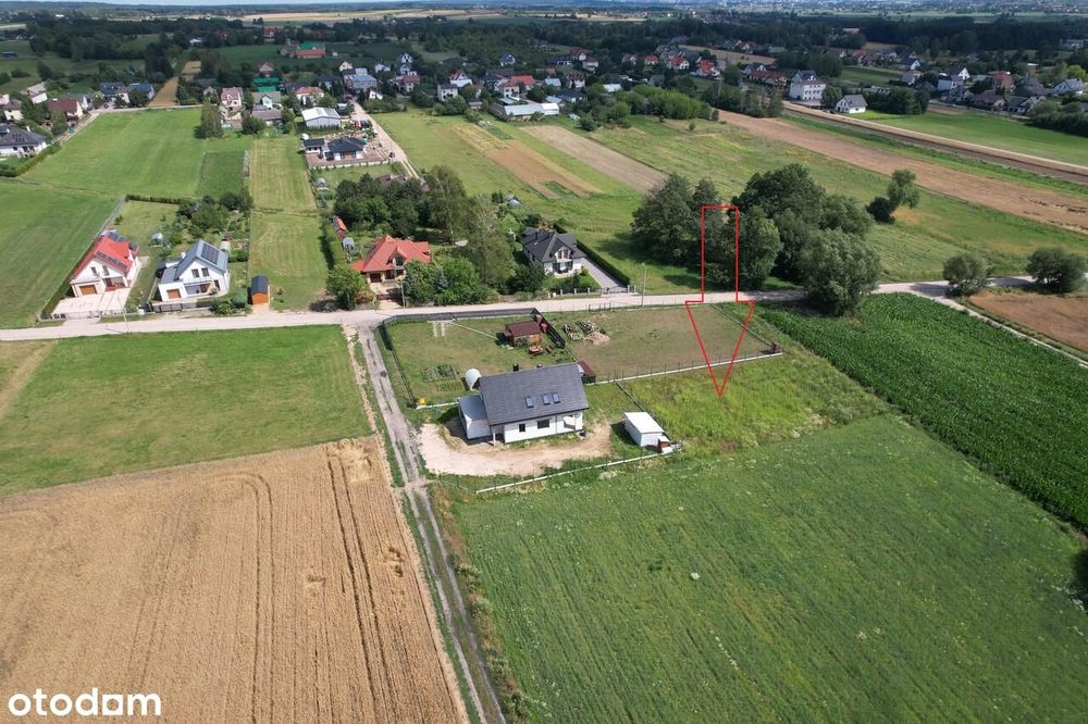 Działka pod zabudowę mieszkaniową w Dobrzyniewie Dużym.