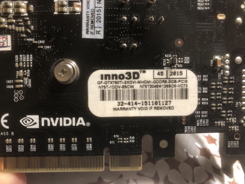 Видеокарта INNO3D PCI-Ex GeForce GTX 750 Ti 2048MB