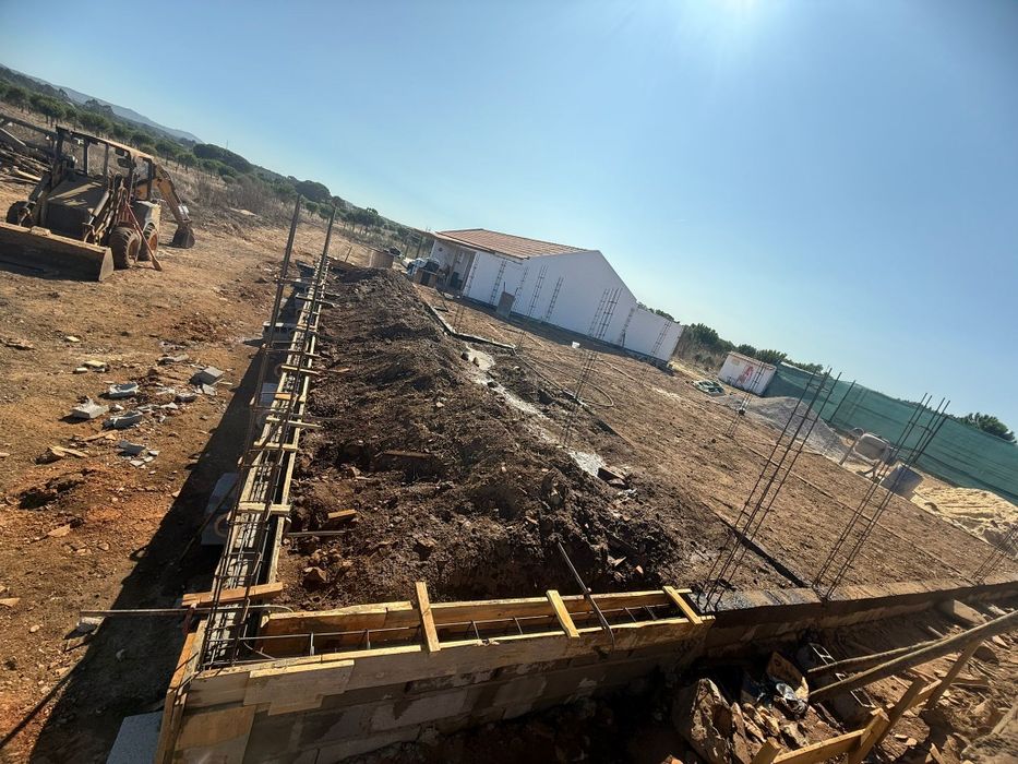 Construção vedações remodelação