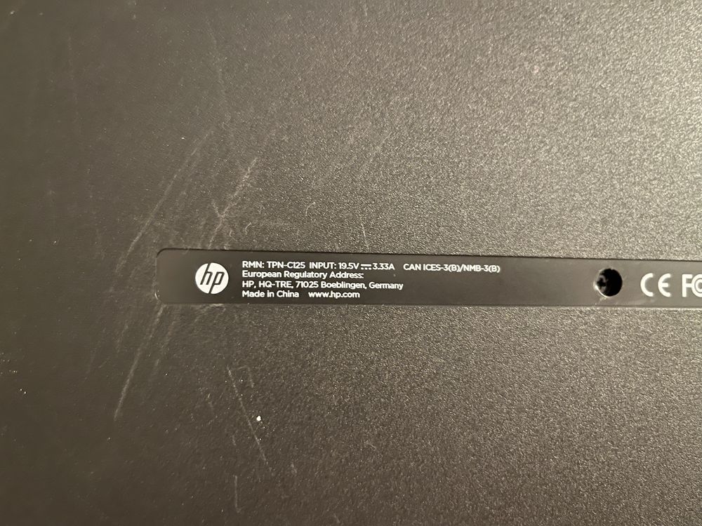 Laptop HP TPN-C125 intel i3