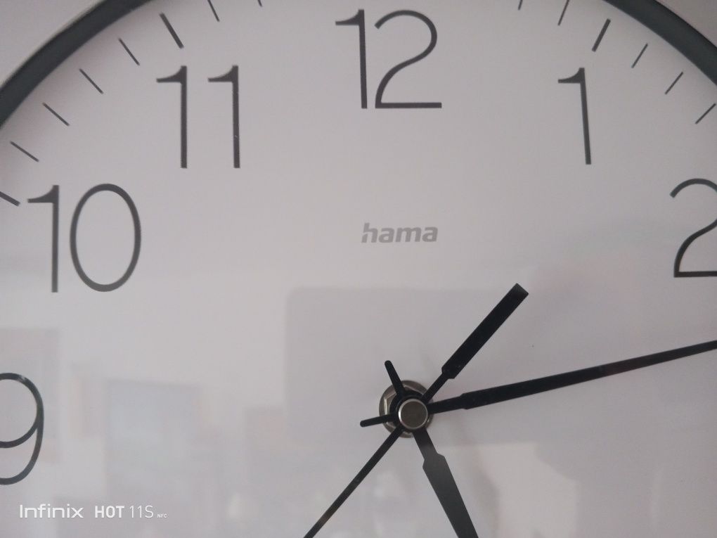 Hama zegar ścienny sygnał radiowy