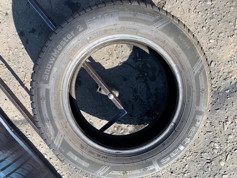 Шини 215/65 R16 Petlas зима 2023 рік 7/7,5 мм