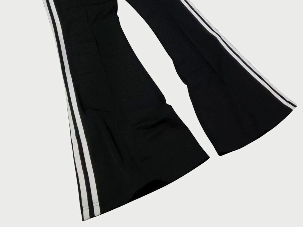 Брюки кльош Adidas flared striped широкий вихід