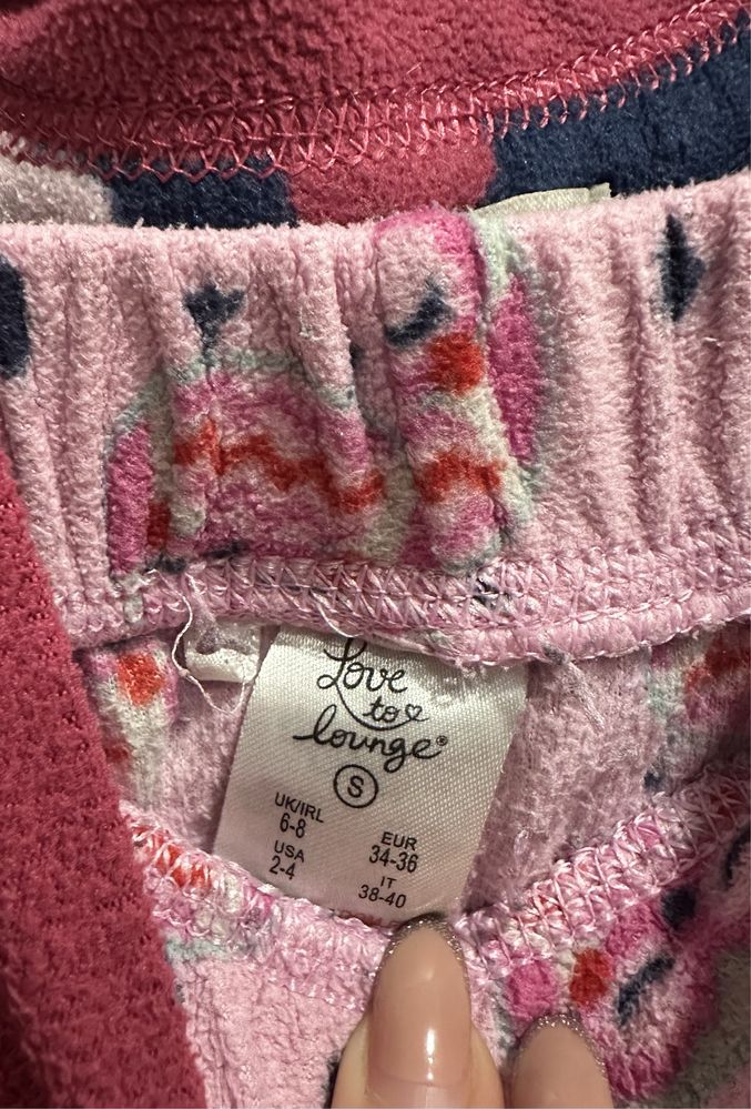 pijama polar rosa S/36
