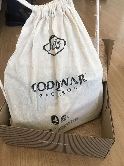 Ténis Sanjo, edição limitada God of War, novos