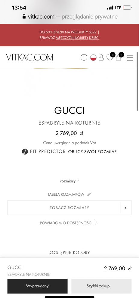koturny nowe Gucci 37 38