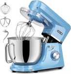 CHEFLEE Blender Pionowy 2L Nierdzewny Hak do Ciasta Bleu