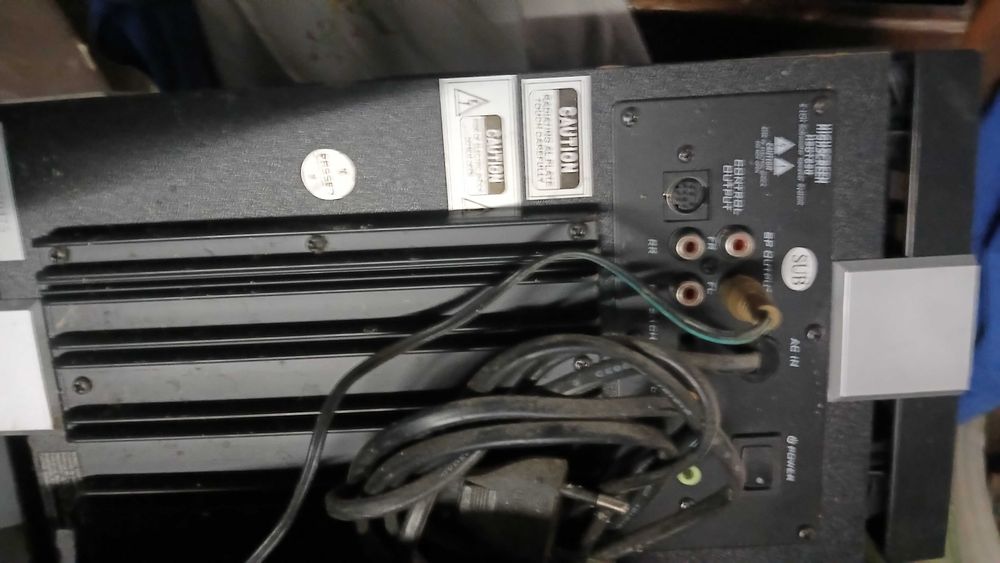 subwoofer amplificado