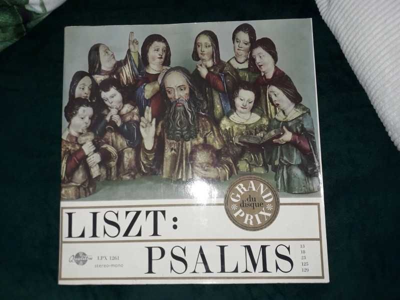 Liszt psalms winyl Lpx 1261 stereo mono