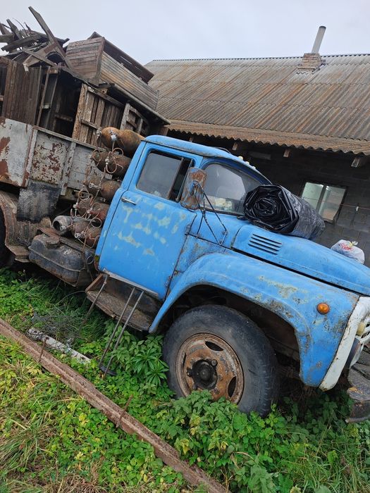 Зіл тягач з причепом