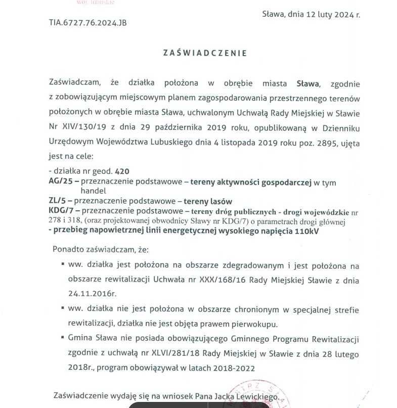 Tereny AG, handel, działka 4,39HA, media, przy obwodnicy, 24 zł/m2