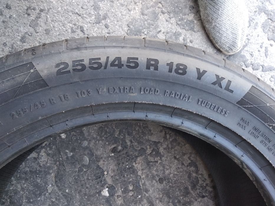 Летняя резина 255/45 R18 Continental Sport Contact 5