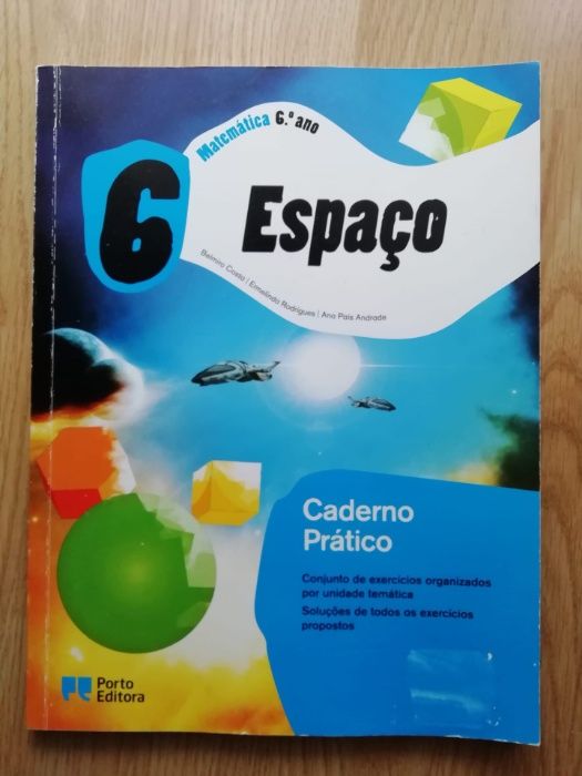 cad. atividades "Espaço" matemática 6ºano