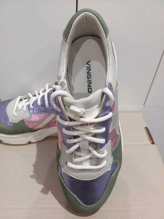 damskie sneakersy marki Vingino roz. 36 wkładka 23,5 cm jak nowe