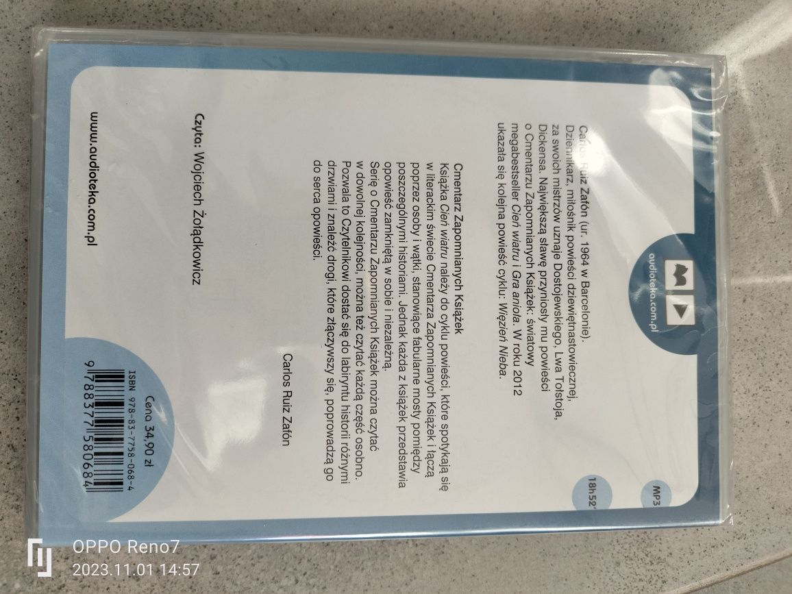Audiobook cień wiatru