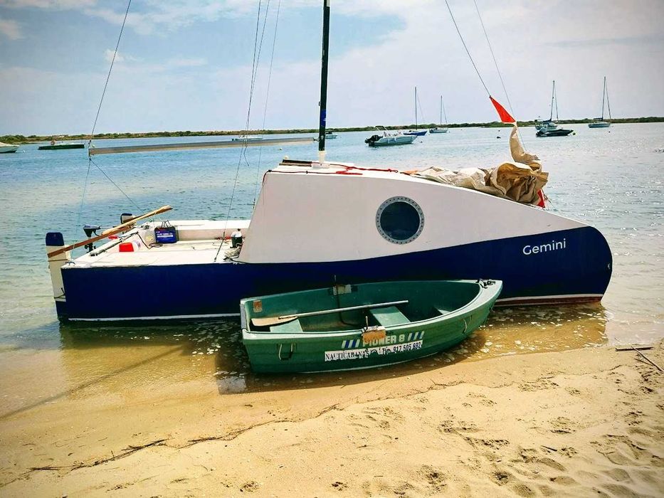Sailing Catamaran ECO 550 cabin cruiser