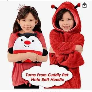 Huggle Pets Худи толстовка подушка пижама детская игрушка трансформер