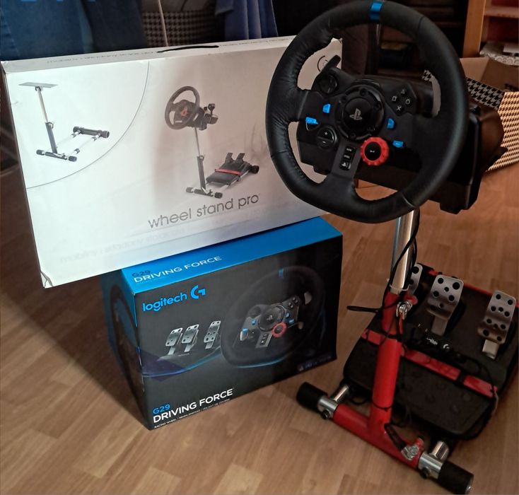 Kierownica Logitech G29 ze stojakiem do PS 5