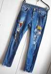 Spodnie dżinsowe jeansowe Dsquared2 34 L dżinsy boyfriend skinny