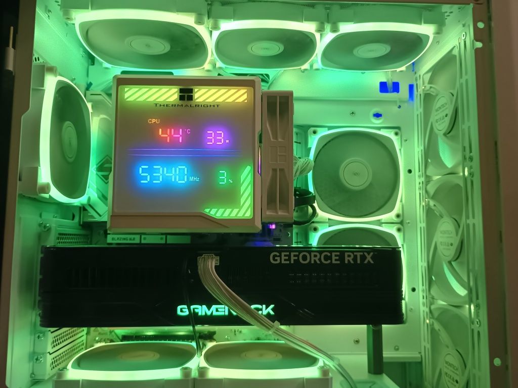 Ігровий ARGB ПК 2K-4K з RTX 5070Ti, Ryzen 7 7700, 48Gb DDR5 6400(2x24)