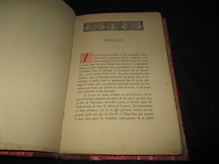 Livro Cancioneiro Chinês António Feijó 1903