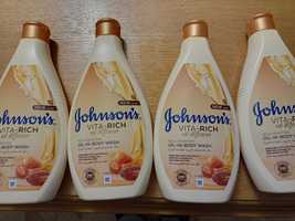 Гель для душа Johnson's Vita-Rich  с маслами миндаля и ши 400 мл