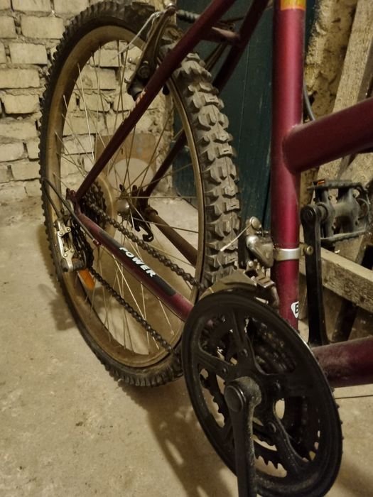 Rower Power z koszykiem