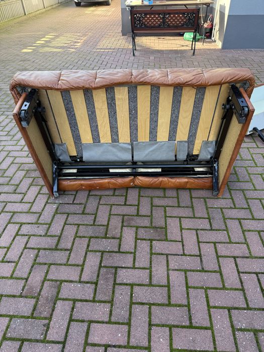 Kanapa ze skóry rozkładana KLER