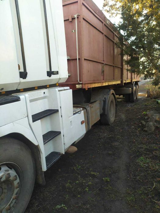 Рено магнум + прицеп