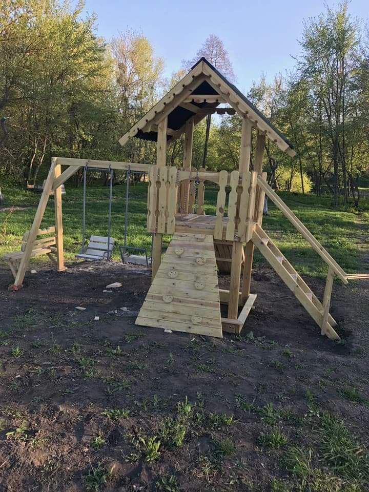 Дитячий майданчик на один,два ,три будиночки,ціна різна