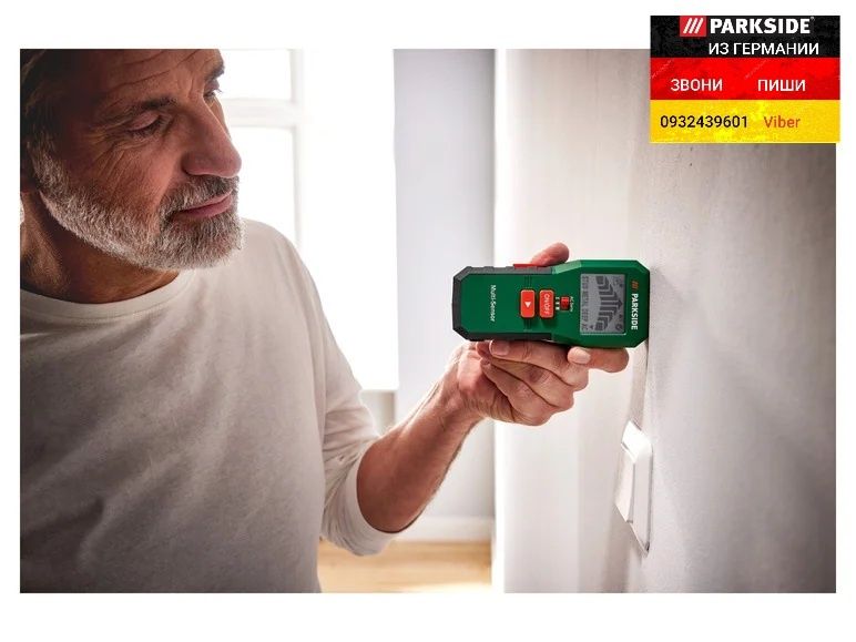 Многофункциональный детектор проводки 4в1 из ГЕРМАНИИ Parkside PMFD A3